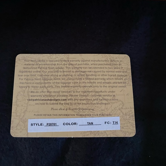 Patricia Nash Large Leather Tote - Picture 7 of 9